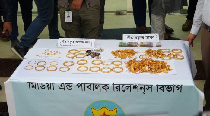 বোরকা পরে জুয়েলারি দোকানে চুরির ঘটনায় ৪ জন গ্রেপ্তার